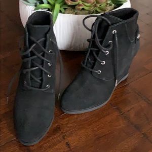 Michael Kors suede booties size 7